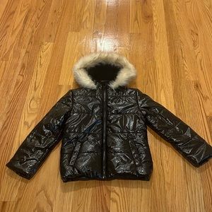 GIRLS size 8/10 Hudson shinny puffer NWOT